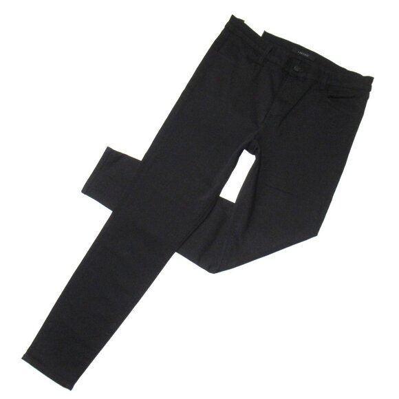 NWT J Brand Maria High Rise in Seriously Black Stretch Skinny Jeans 32 - Picture 1 of 8